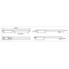 Somfy Ixengo L 24V - üretici ölçü çizimi 955 mm