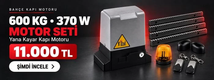 800 kg yana kayar bah&ccedil;e kapı motoru seti