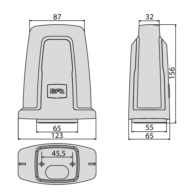 BFT Radius LED AC A R0 230V Antensiz Flaşör – görsel 2