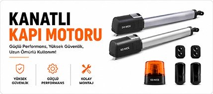 Kanatlı Kapı Motoru