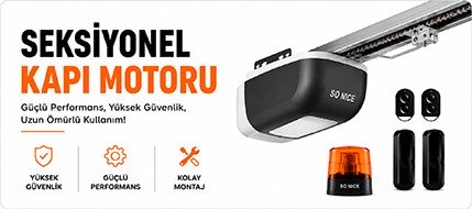 Seksiyonel Kapı Motoru